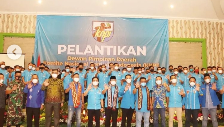 Wali Kota Metro Hadiri Pelantikan DPD KNPI