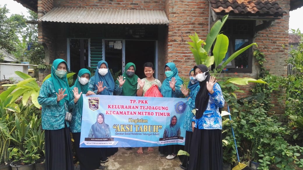 Aksi Tabuh TP-PKK Kelurahan Tejo Agung