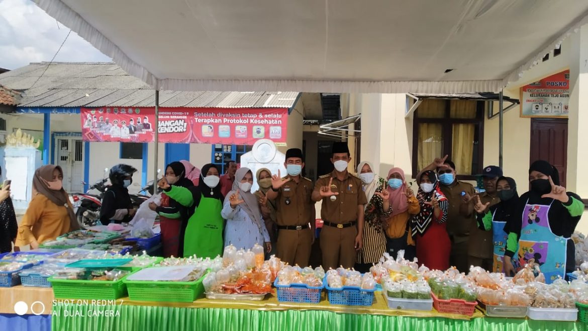 Bazar Ramadan di kelurahan Tejo Agung Kecamatan Metro Timur