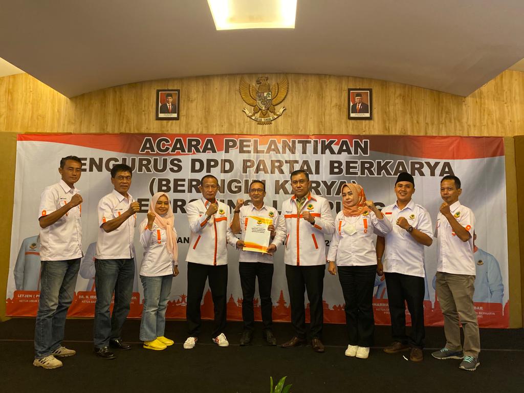 Pelantikan Pengurus DPD Partai Berkarya          Se-Provensi Lampung