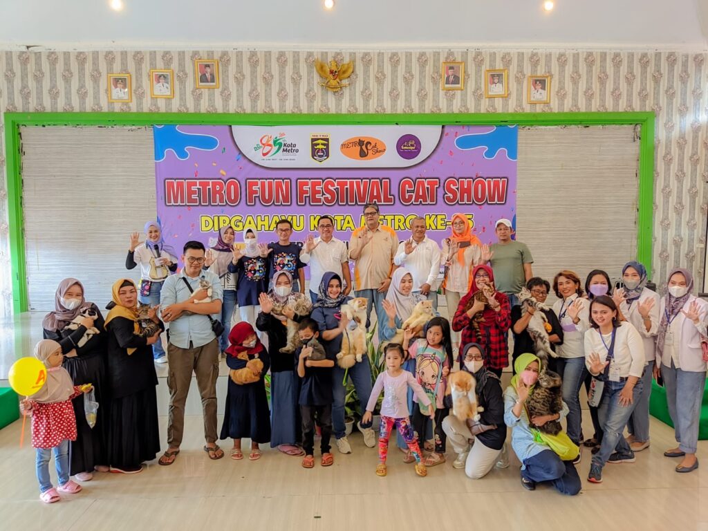 Festival Cat Show, Peringati HUT Ke-85 Kota Metro