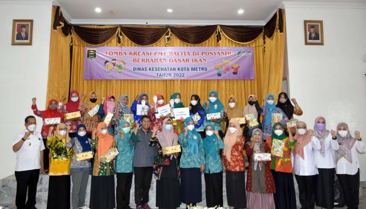 Staf Ahli Bidang l Hadiri Acara Lomba Kreasi PMT Balita di Posyandu Berbahan Dasar Ikan