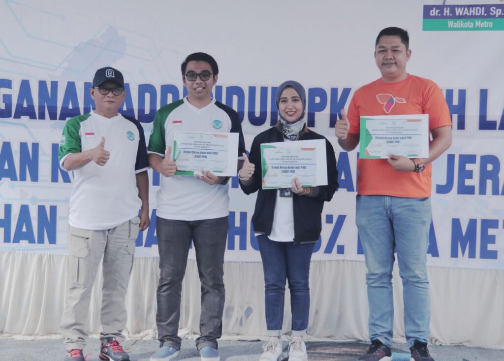 Wakil Walikota Metro Hadiri Penandatanganan Addentum Perjanjian Kerjasama Penambahan Layanan Cath Lab