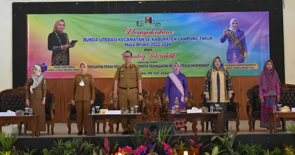 Pemkab Lampung Timur kukuhkan 24 Bunda Literasi Kecamatan Se-Lampang Timur