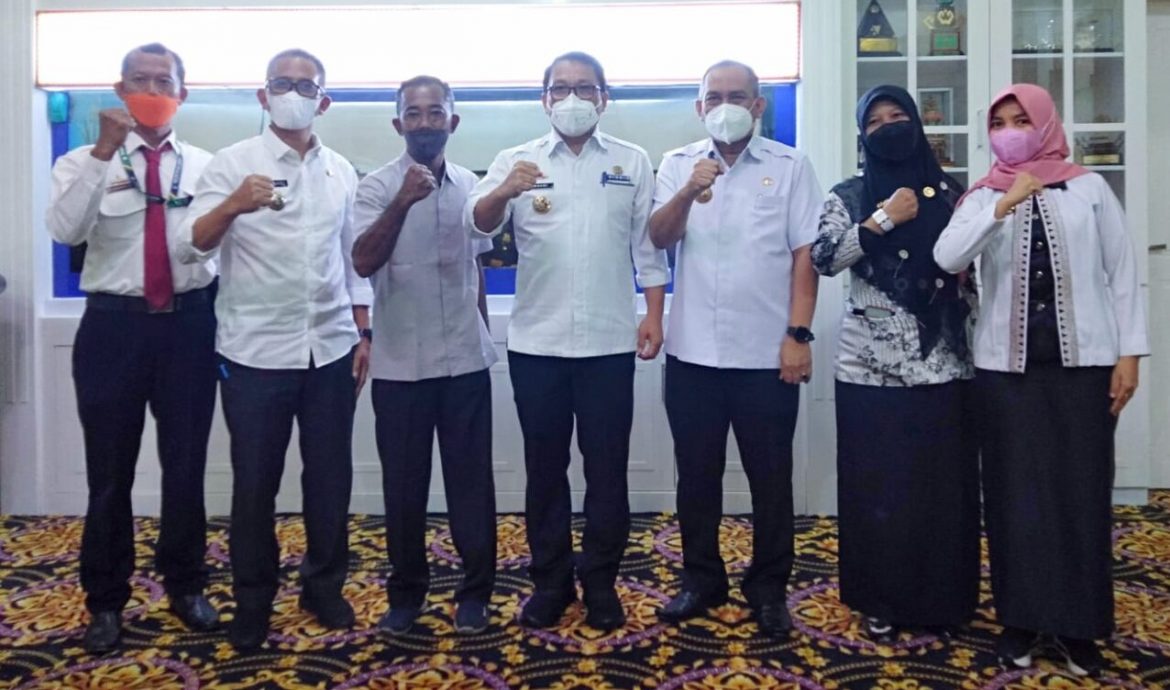 Audiensi Bersama Antara Walikota Metro Dengan Persatuan MGMP SMP Kota Metro