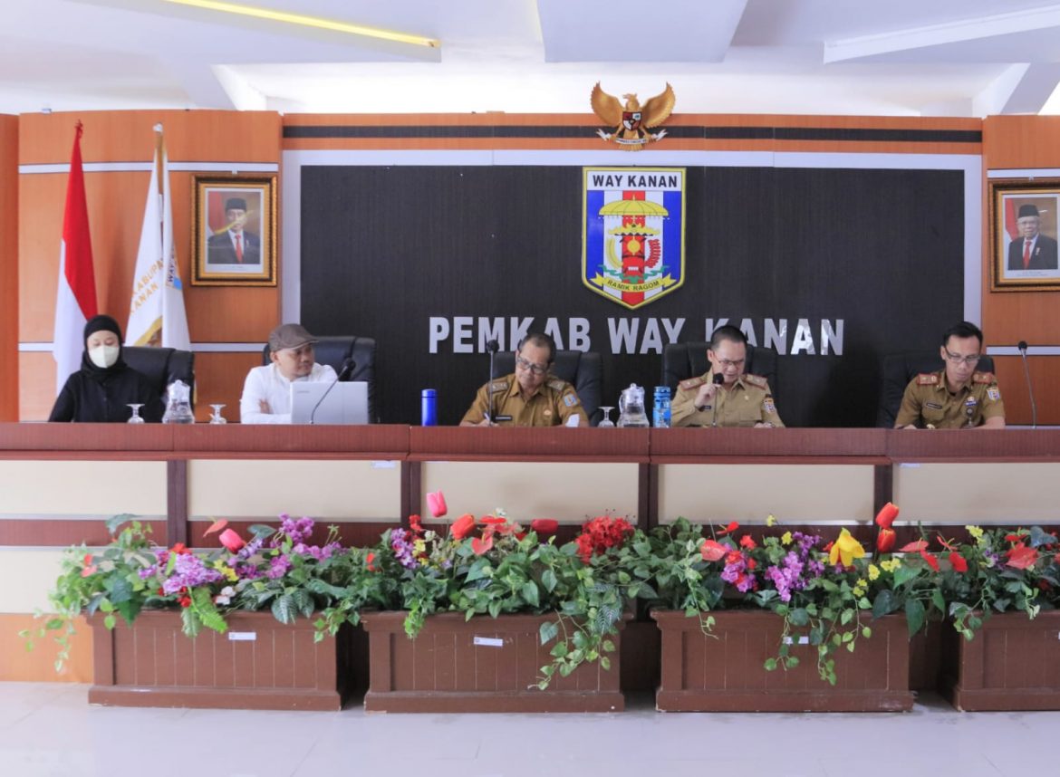 Sekda Saipul Pimpin Rapat Persiapan Lampung Craft Tahun 2022
