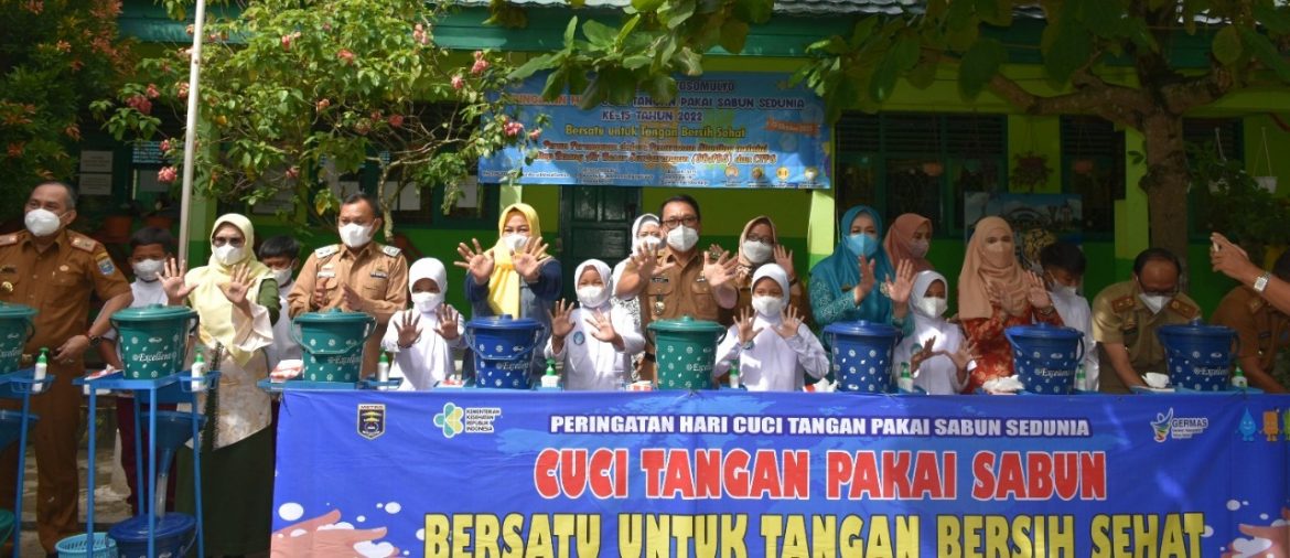 Pemerintah Kota Metro Peringati Hari Cuci Tangan Pakai Sabun se- Dunia