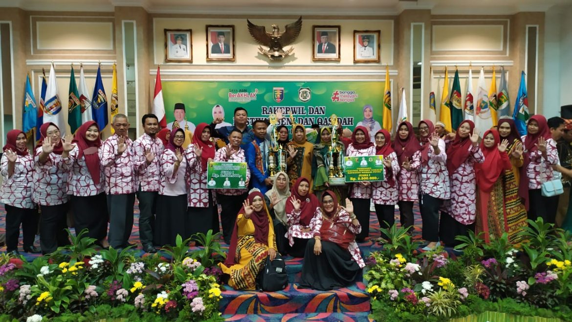 Meraih Juara, Lasqi Kota Metro pada Festival Seni dan Qasidah Tingkat Provinsi Lampung