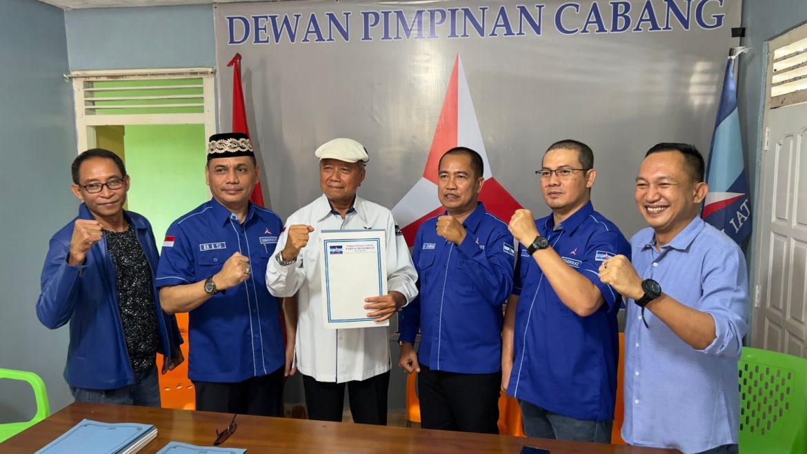 Mantan Walikota Metro daftar caleg Demokrat