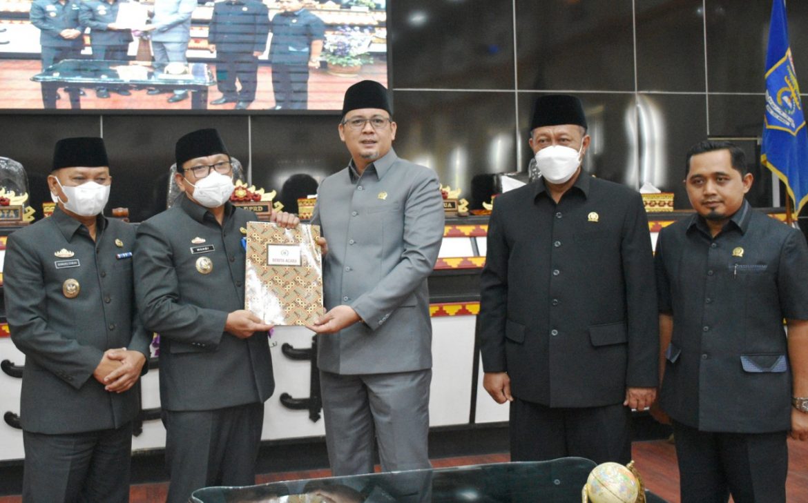 Paripurna DRPD Kota Metro Pemandangan Kesepakatan KUA-PPAS ABPD Tahun 2023