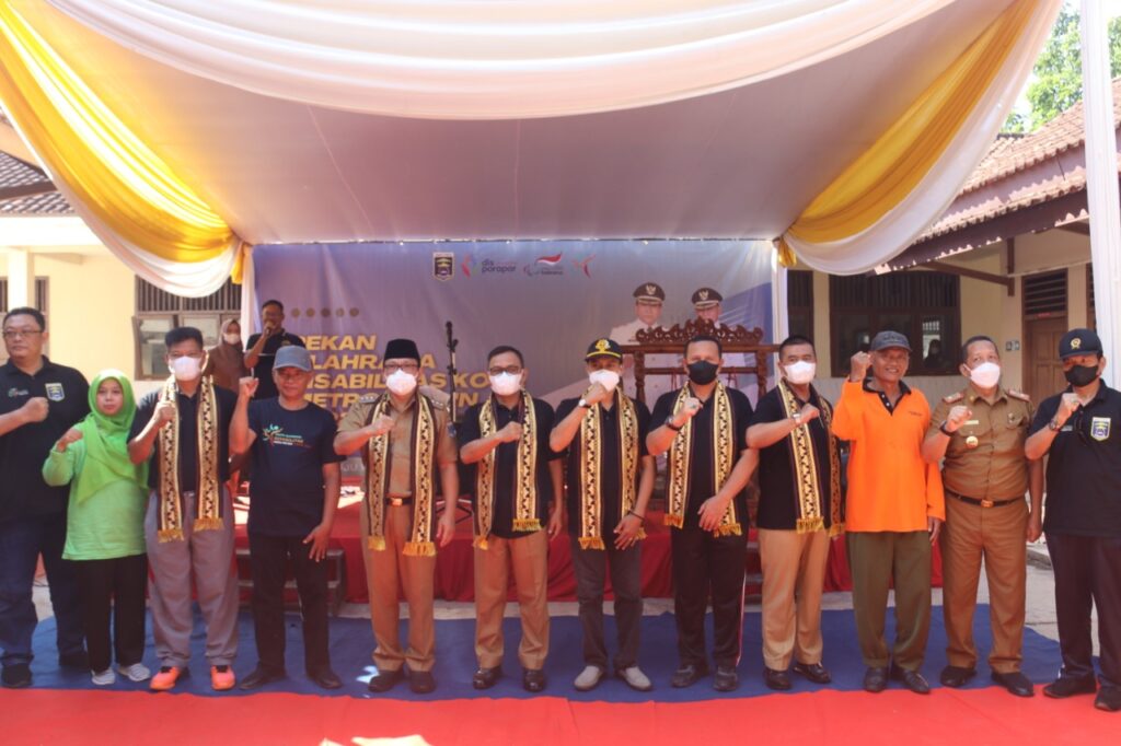 Melalui Pekan Olahraga Disabilitas 110 Peserta Ikuti Pekan Olahraga Disabilitas Kota Metro