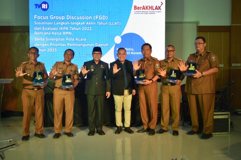 Walikota Metro Buka Acara FGD TVRI Lampung