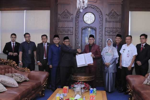 Penandatanagan Nota Kesepakatan Antara Pengadilan Negeri Blambangan Umpu Kelas II Dengan Pemerintah Kabupaten Way Kanan