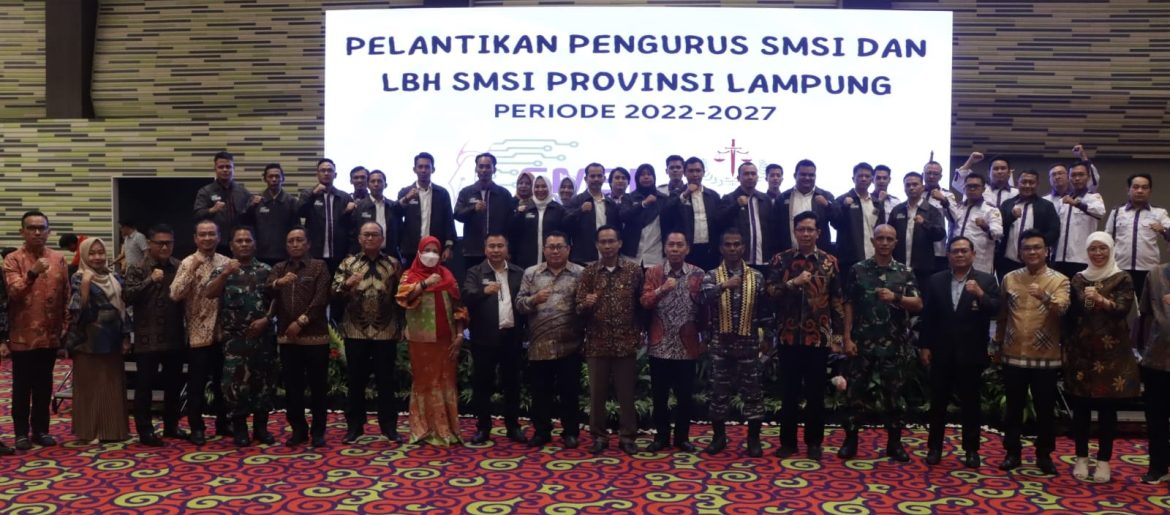 Gubernur Lampung Ajak Serikat Media Siber Indonesia Provinsi Lampung Bersinergi Wujudkan Lampung Berjaya