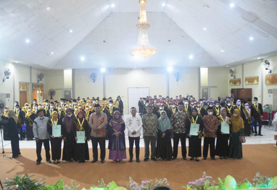 Drs. H. Qomaru Zaman, MA Metro Hadiri Yudisum 243 Mahasiswa IAIN Metro