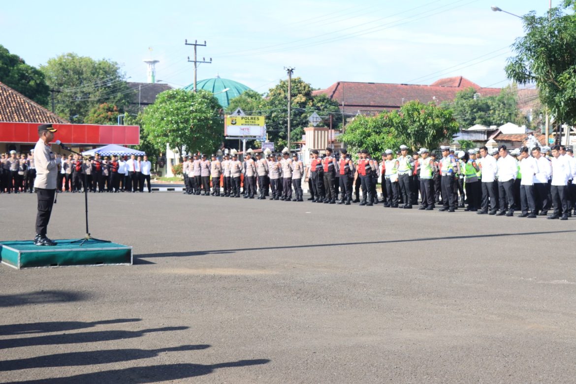 Kapolres Metro Berikan Arahan Terkait Peningkatan Pelayanan Publik