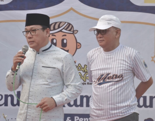 WALIKOTA METRO APRESIASI KARANGTARUNA ATAS INOVASI PASAR SENJA KARANGREJO