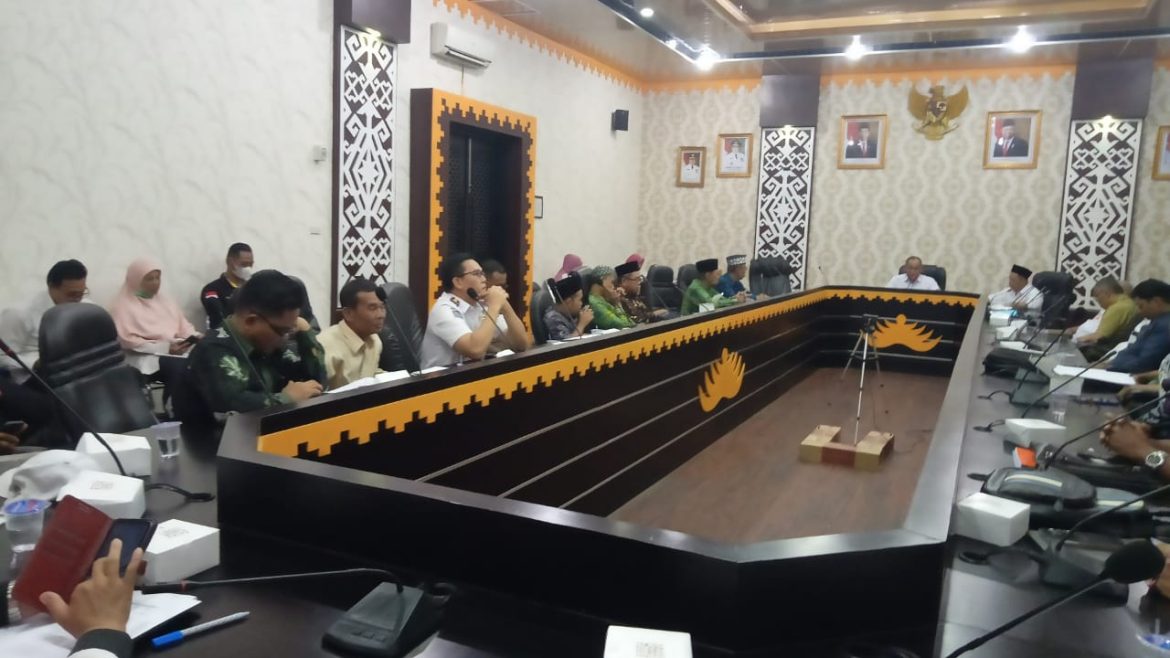 Pemkot Metro Rapat Dengan Penerima Dana Hibah Tahun 2023