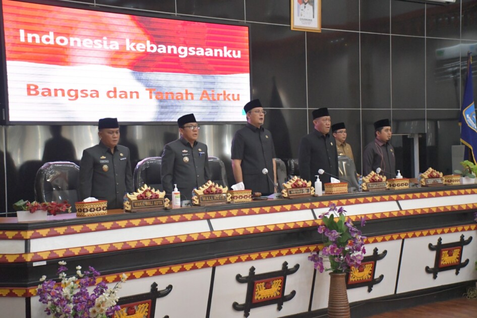 DPRD Kota Metro Mengadakan Rapat Paripurna Dengan Agenda Pandangan Umum Fraksi – Fraksi