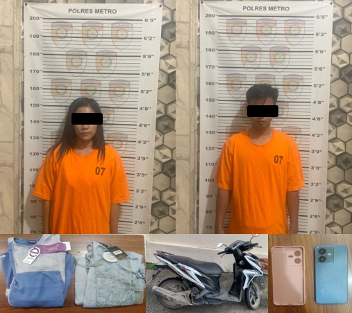 Sebulan Kabur, Tekab 308 Presisi Polres Metro Tangkap Pasutri Atas Perkara Penipuan