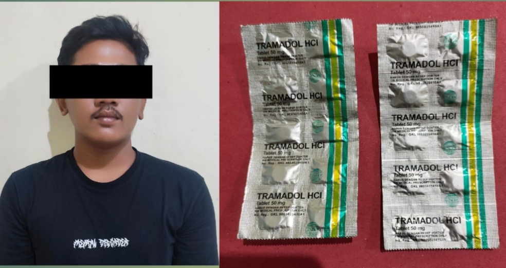Sat Narkoba Polres Metro Amankan Petani Muda Yang Edarkan Obat Terlarang Jenis Tramadol