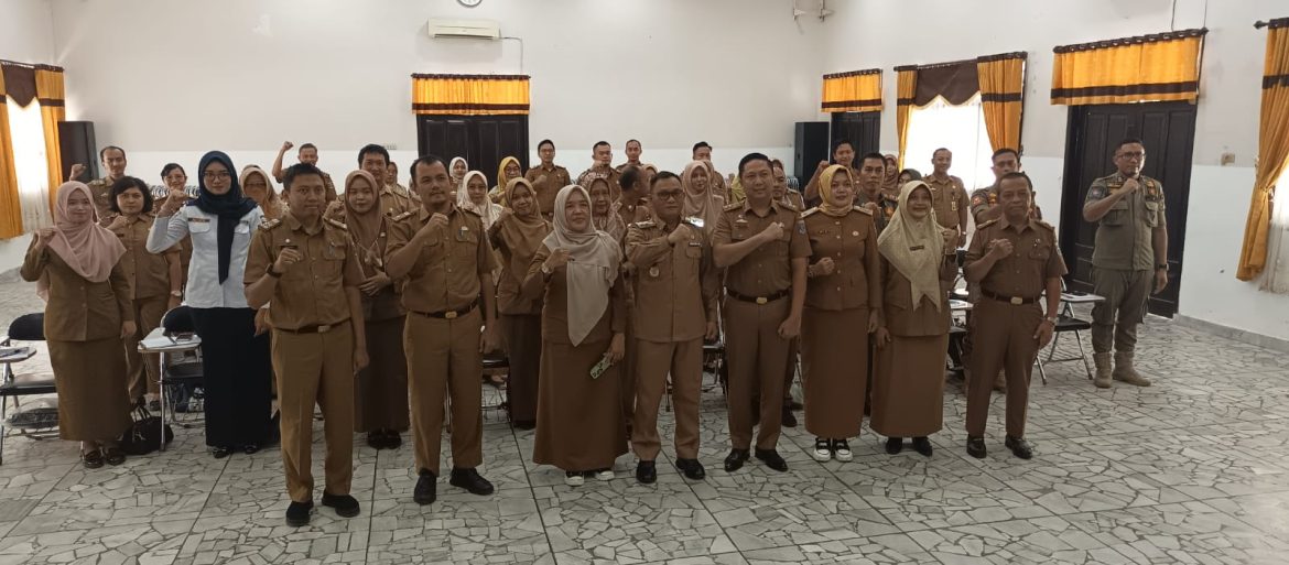 Kegiatan Internalisasi Kode Etik PNS Dilingkungan Pemerintah Kota Metro Tahun Anggaran 2023