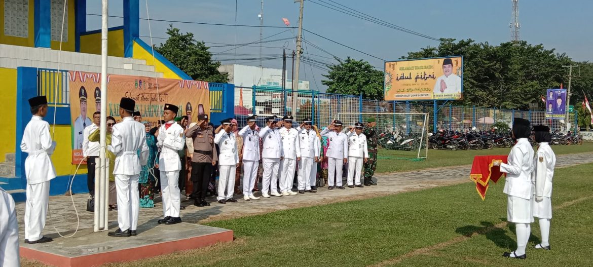 KECAMATAN PUNGGUR GELAR UPACARA HARI JADI KABUPATEN LAMPUNG TENGAH KE 77