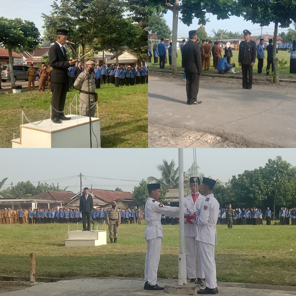 UPACARA HARLAH PANCASILA DI KECAMATAN TRIMURJO