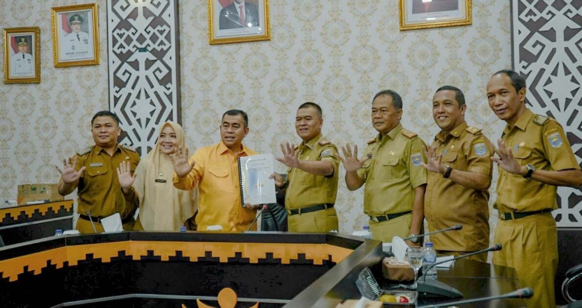 SAMBUT KUNJUNGAN PIMPINAN KOMITE II DPD RI, BANGKIT HARAP MAMPU MEMBAWA INSPIRASI