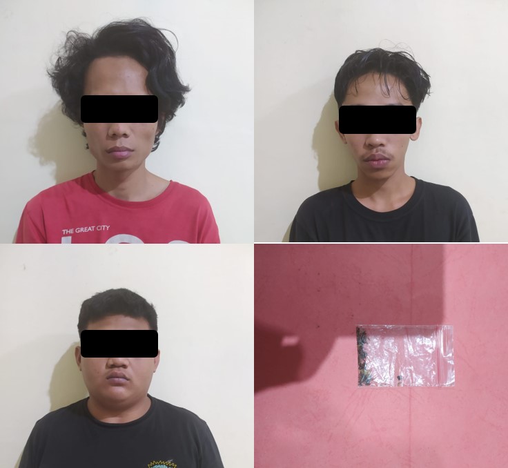 Lagi, Sat Res Narkoba Polres Metro Gelandang 3 Pemuda Pengguna Sinte