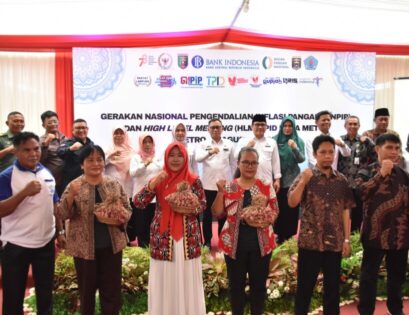 PANEN BAWANG MERAH DI METRO, BI HARAPKAN MAMPU KENDALIKAN INFLASI PANGAN