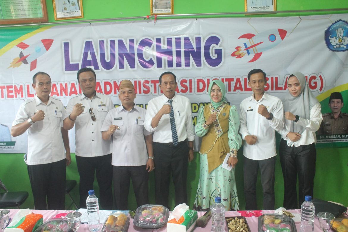 Pemkab Lamtim Melalui Dinas Pendidikan dan Kebudayaan Luncurkan Sistem Layanan Administrasi Digital (SILADIG)