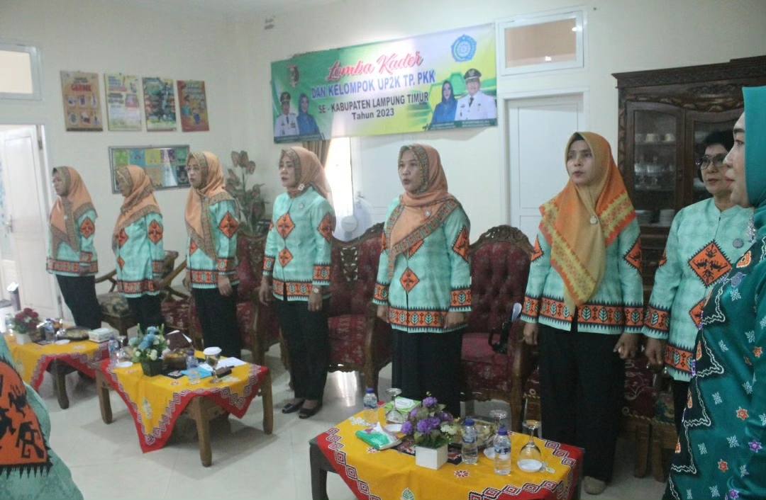 PKK Kabupaten Lampung Timur Mengadakan Lomba Kader