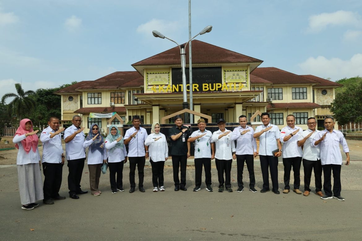 Bupati Lamtim M Dawam Rahardjo terima Kunjungan Dirjen Kemendes