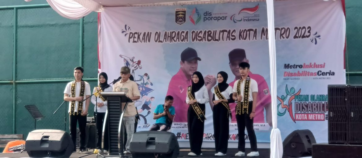 PEKAN OLAHRAGA DISABILITAS KOTA METRO TAHUN 2023