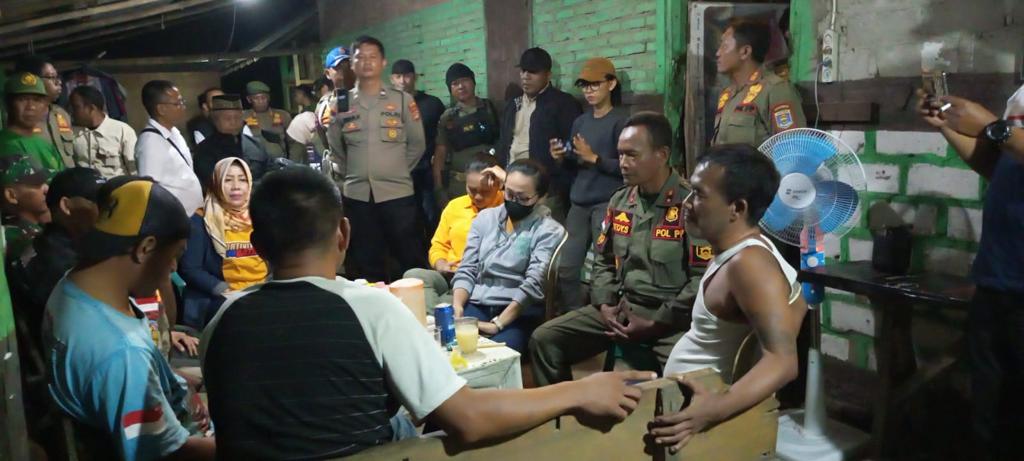 Gabungan Tiga Pilar Kota Metro, Tertibkan Lapo Tuak