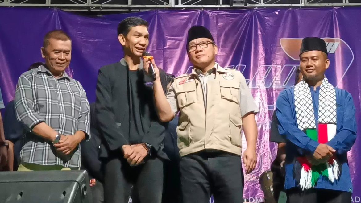 Antusias Ratusan Warga Metro Hadiri Konser Amal Untuk Palestina