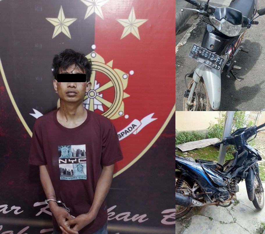 Polres Metro Amankan Pelaku Curat Yang Sempat Jadi Bulan-Bulanan Warga