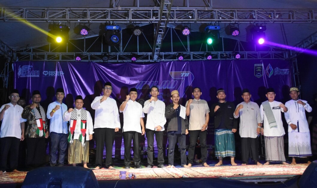 SMSI Kota Metro Menggelar Sholawat Bersama Habib Fahmi Husein Al Haddad