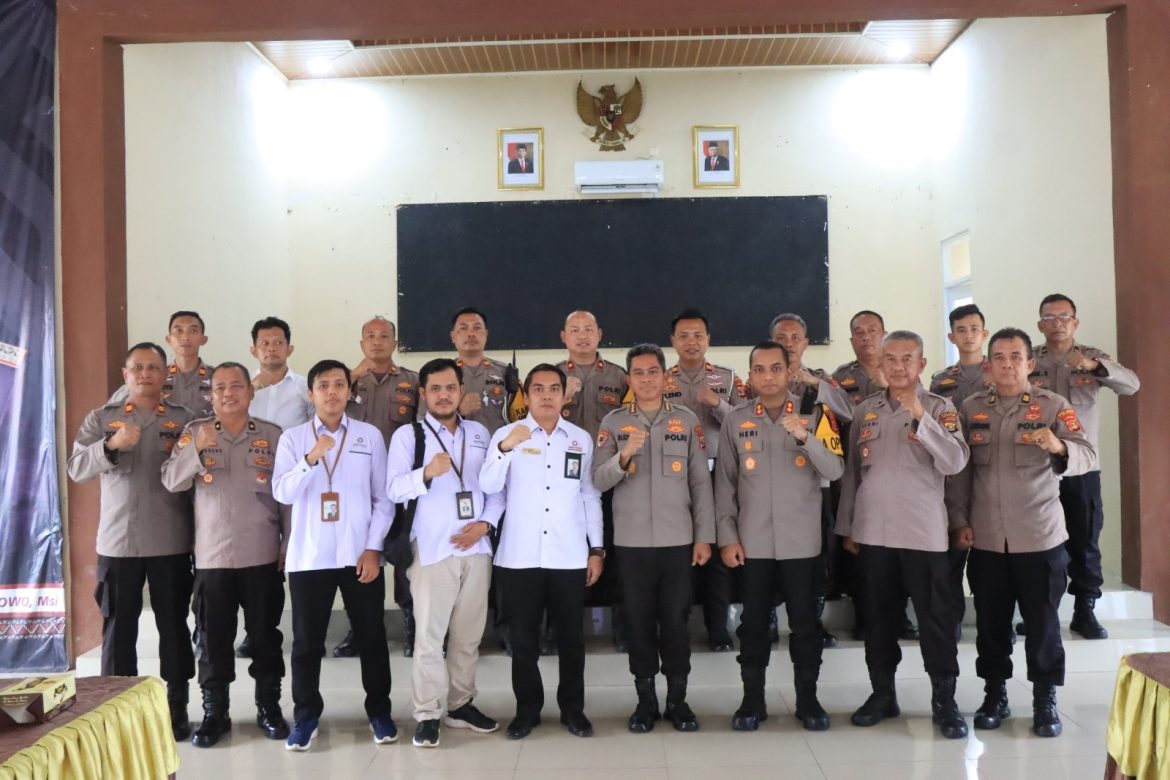 Itwasda Polda Lampung bersama Ombudsman RI Perwakilan Lampung Kunjungi Polres Metro