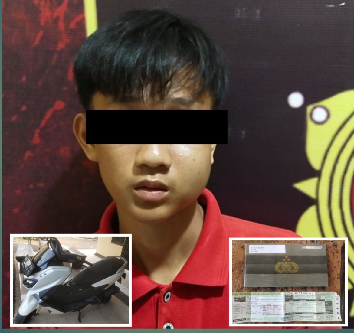 Tekab 308 Presisi Polres Metro Amankan Pelaku Curat