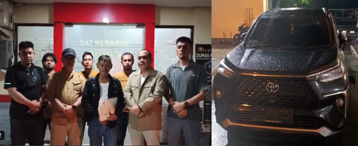 Tekab 308 Presisi Polres Metro Kembalikan Mobil Yang Di Gelapkan Kepada Pemiliknya