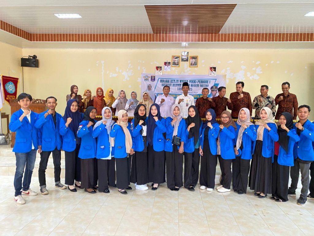 Mahasiswa IAIN Metro Ini Akan Melaksanakan KKN Di Berbagai Lingkungan di Metro Timur