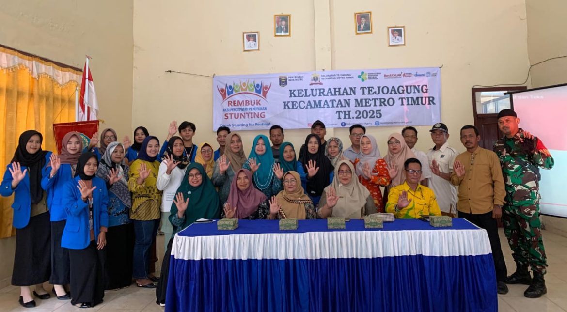 REMBUK STUNTING DIKELURAHAN TEJO AGUNG TAHUN 2025
