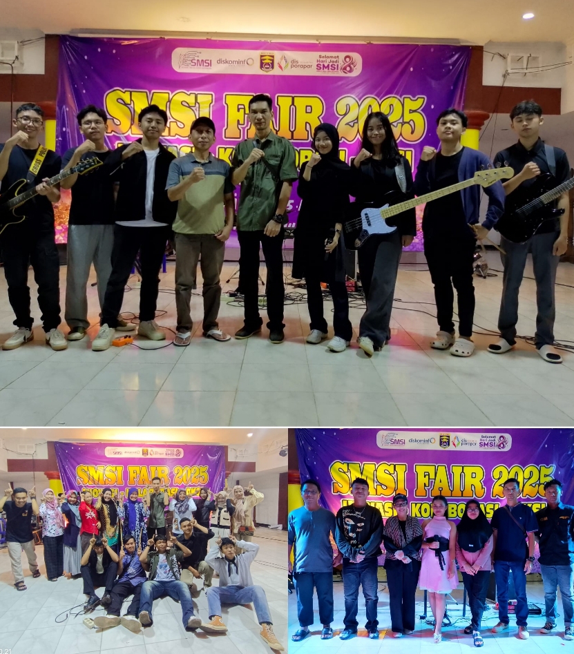 Tiga SMA Metro Tampil All Out di SMSI Fair
