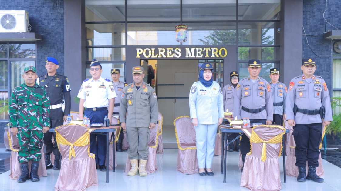 Dishub dan Pol PP Pemkot Metro Siap Sukseskan Ops Patuh Krakatau 2025