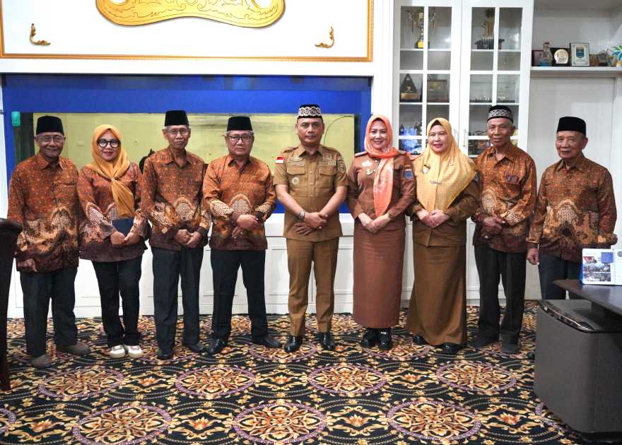 PWRI Metro Audiensi Dengan Wali Kota Metro Bambang