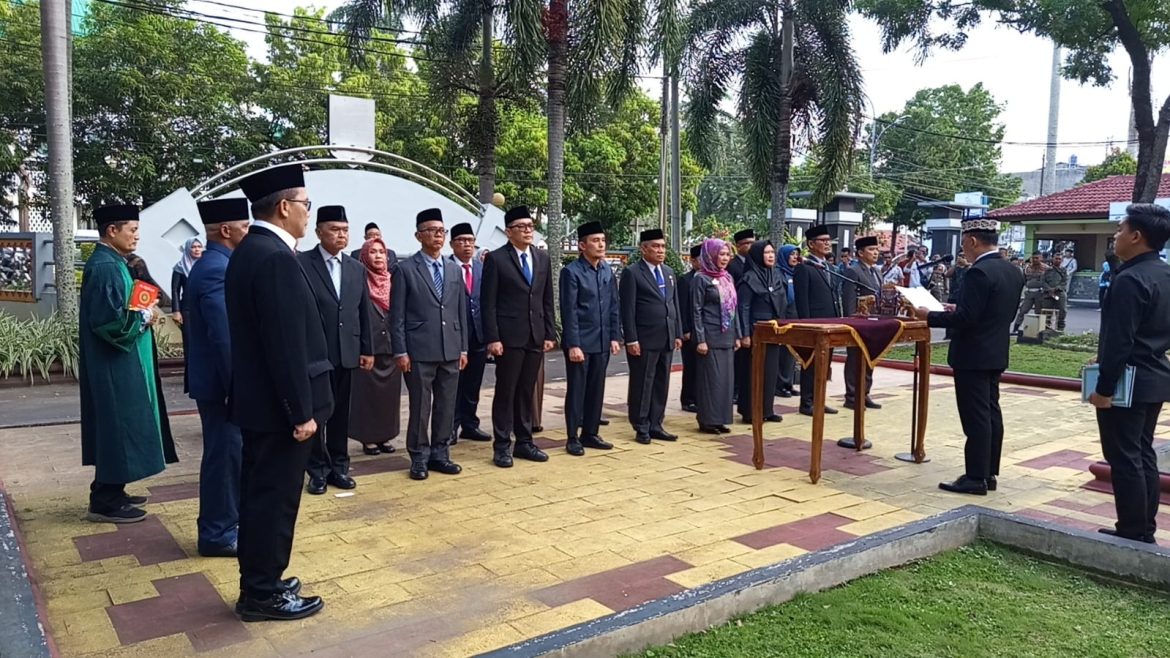 Wali Kota Metro Geser 18 Pejabat Eselon II, Ini Nama-namanya