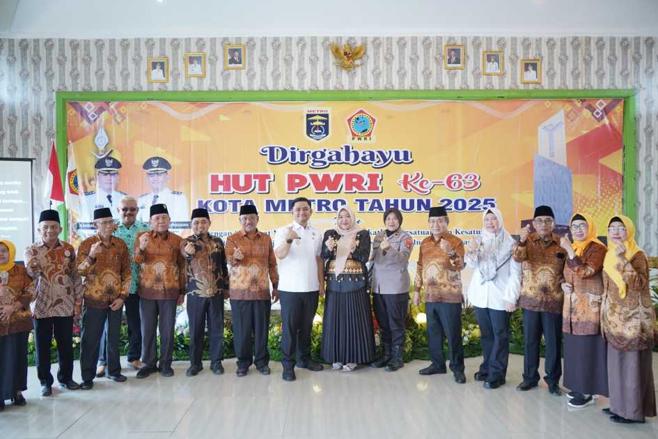 Wakil Wali Kota Metro,  Apresiasi PWRI Terus Berkiprah Di Bumi Sai Wawai