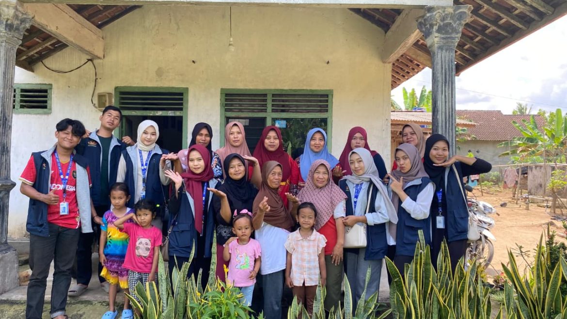 Kunjungan ke UMKM Rengginang Kelompok Wanita Tani Srikandi oleh Mahasiswa KKN UIN Jurai Siwo Lampung